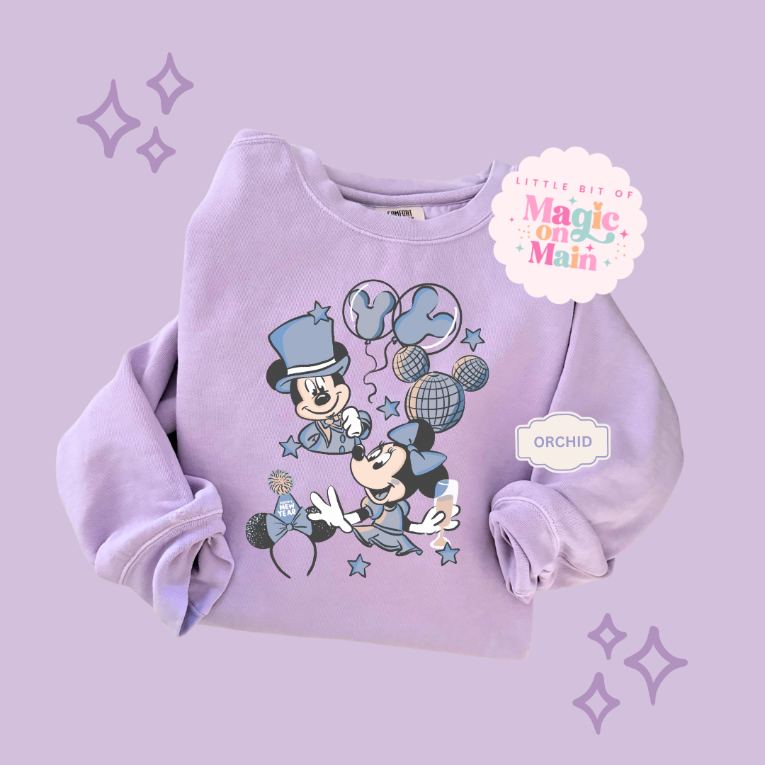 PRINTED NYE BLUE/GREY - ADULT SWEATSHIRT