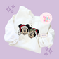 EMBROIDERED MICKEY & MINNIE CHRISTMAS - ADULT SWEATSHIRT