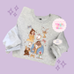 PRINTED BELLE - ADULT SWEATSHIRT 10044