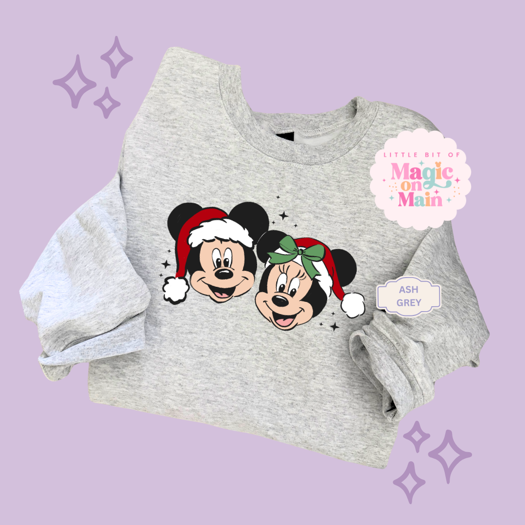 PRINTED MERRY MCKY MNIE - EXCLUSIVE TO MoM - ADULT SWEATSHIRT