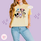 PRINTED MICKEY AND FRIENDS - WOMENS BOXY T-SHIRT
