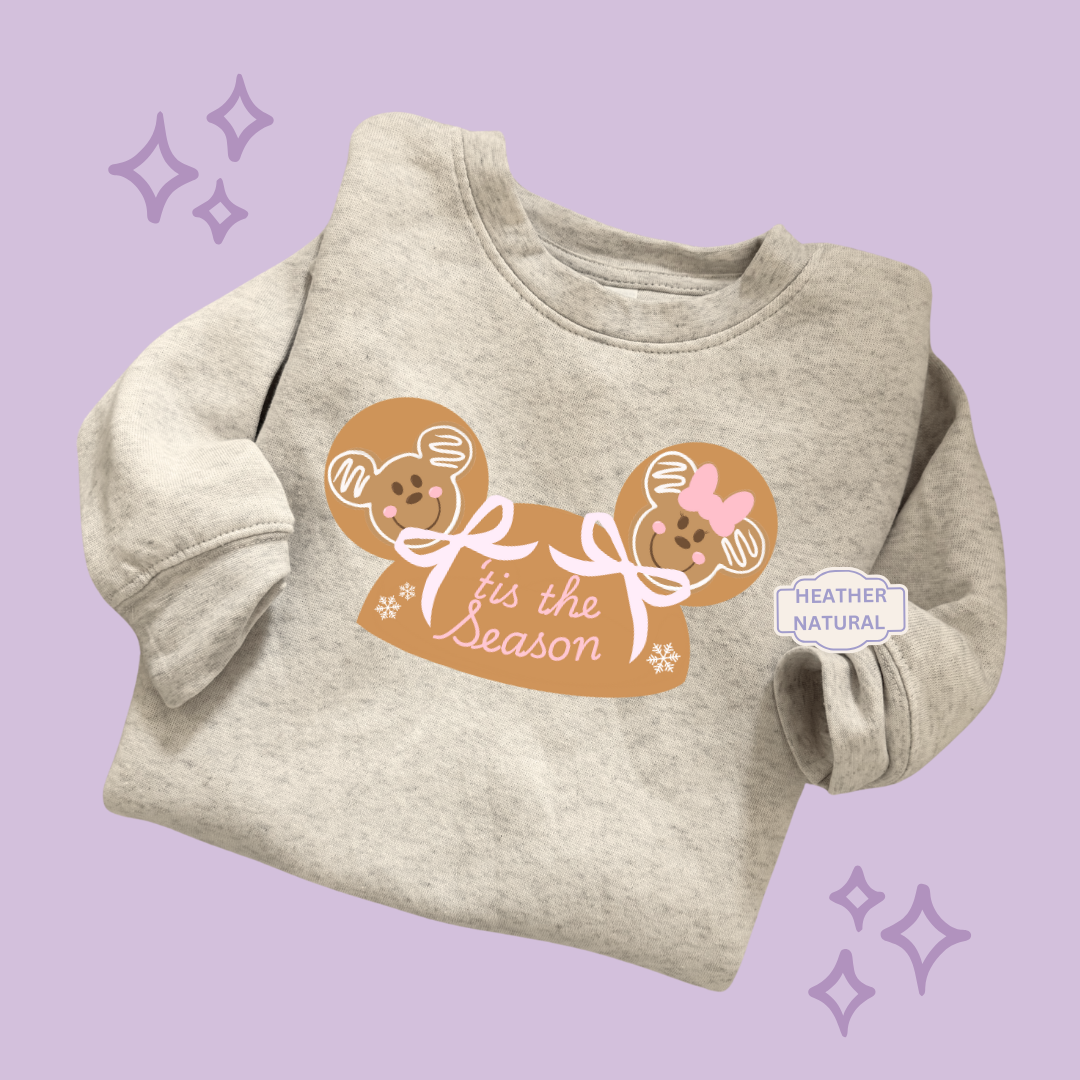 PRINTED GINGERBREAD HAT - EXCLUSIVE TO MoM - TODDLER / YOUTH SWEATSHIRT