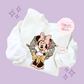 PRINTED MINNIE CHRISTMAS - ADULT SWEATSHIRT