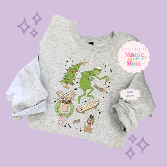 PRINTED MAX AND FRIENDS - EXCLUSIVE TO MoM - ADULT SWEATSHIRT