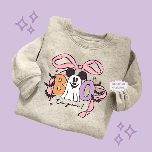 BOO TO YOU - TODDLER / YOUTH SWEATSHIRT