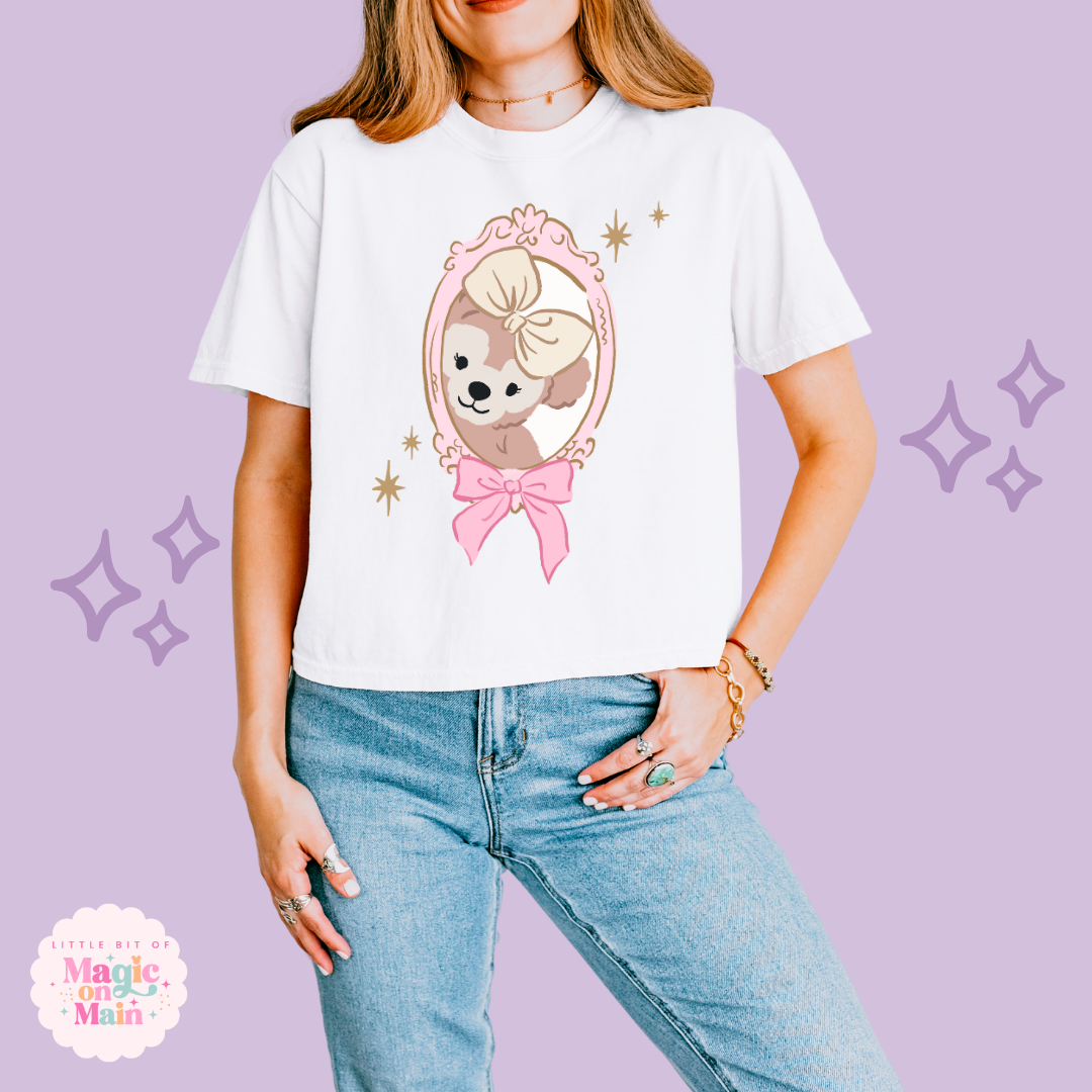 PRINTED PARK GIRLIE SHELLIE MAY - WOMENS BOXY T-SHIRT
