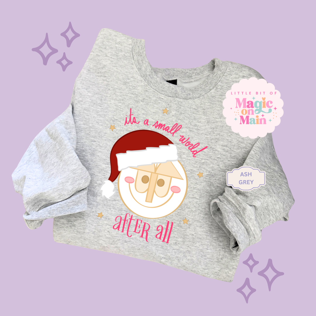 PRINTED SML WORLD - EXCLUSIVE TO MoM - ADULT SWEATSHIRT