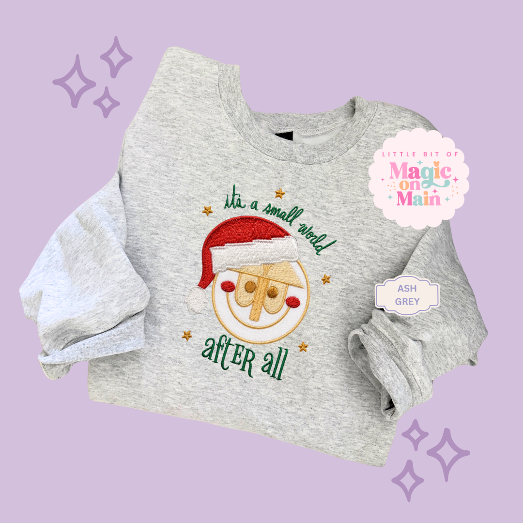 EMBROIDERED SML WORLD - EXCLUSIVE TO MoM - ADULT SWEATSHIRT