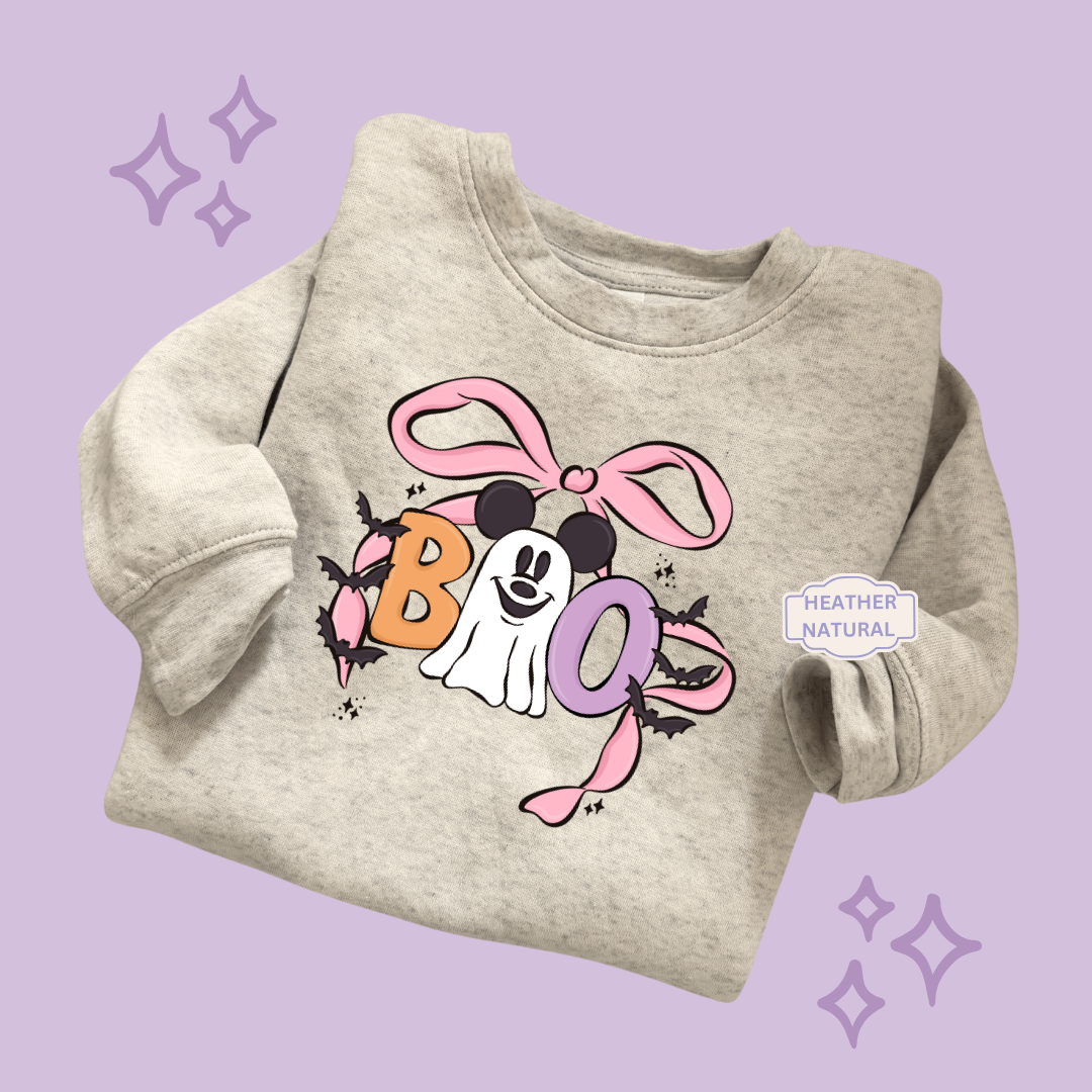 BOO (no text) - TODDLER / YOUTH SWEATSHIRT