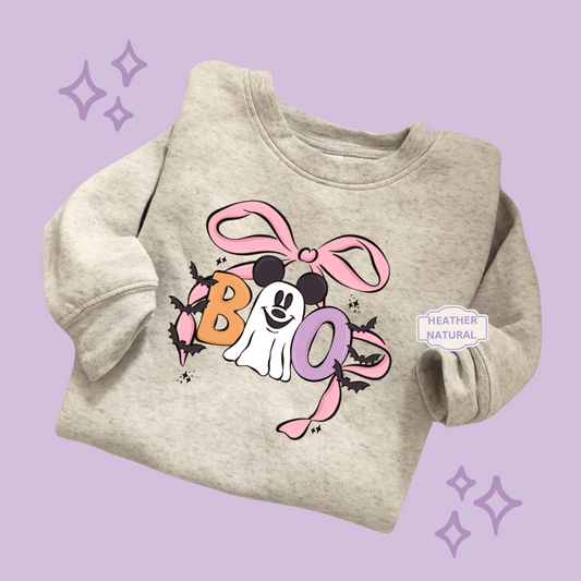 BOO (no text) - TODDLER / YOUTH SWEATSHIRT
