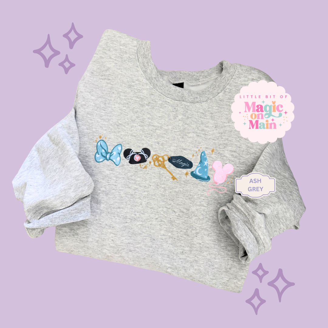 EMBROIDERED PARK DAY MAGIC - EXCLUSIVE TO MoM - ADULT SWEATSHIRT