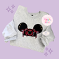 EMBROIDERED APPLIQUE HOLIDAY HAT - EXCLUSIVE TO MoM - ADULT SWEATSHIRT