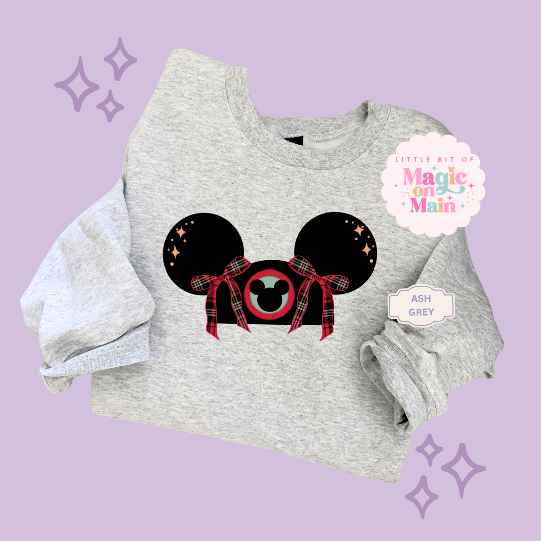 PRINTED HOLIDAY HAT- EXCLUSIVE TO MoM - ADULT SWEATSHIRT