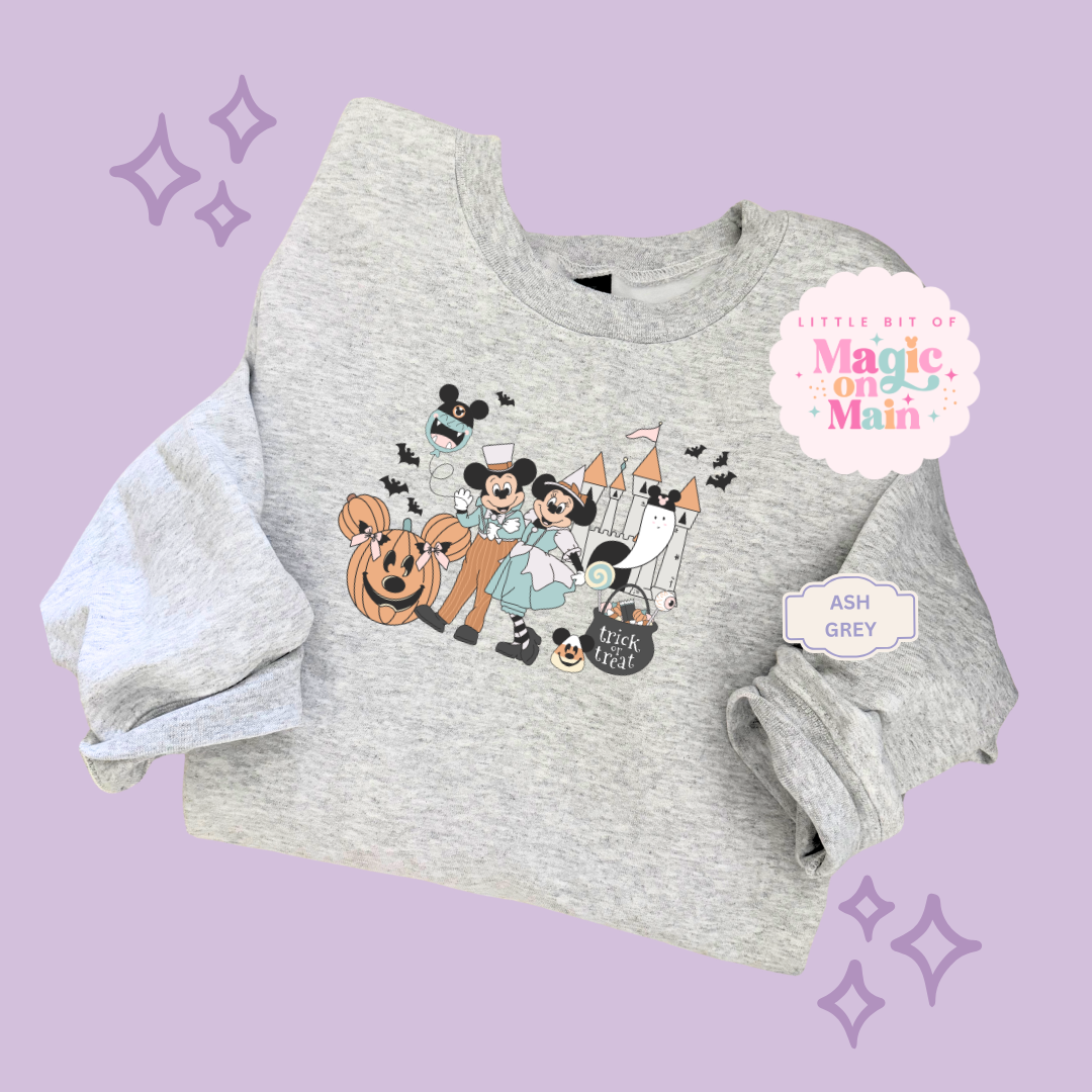 PRINTED MAIN ST HALLOWEEN - ADULT SWEATSHIRT