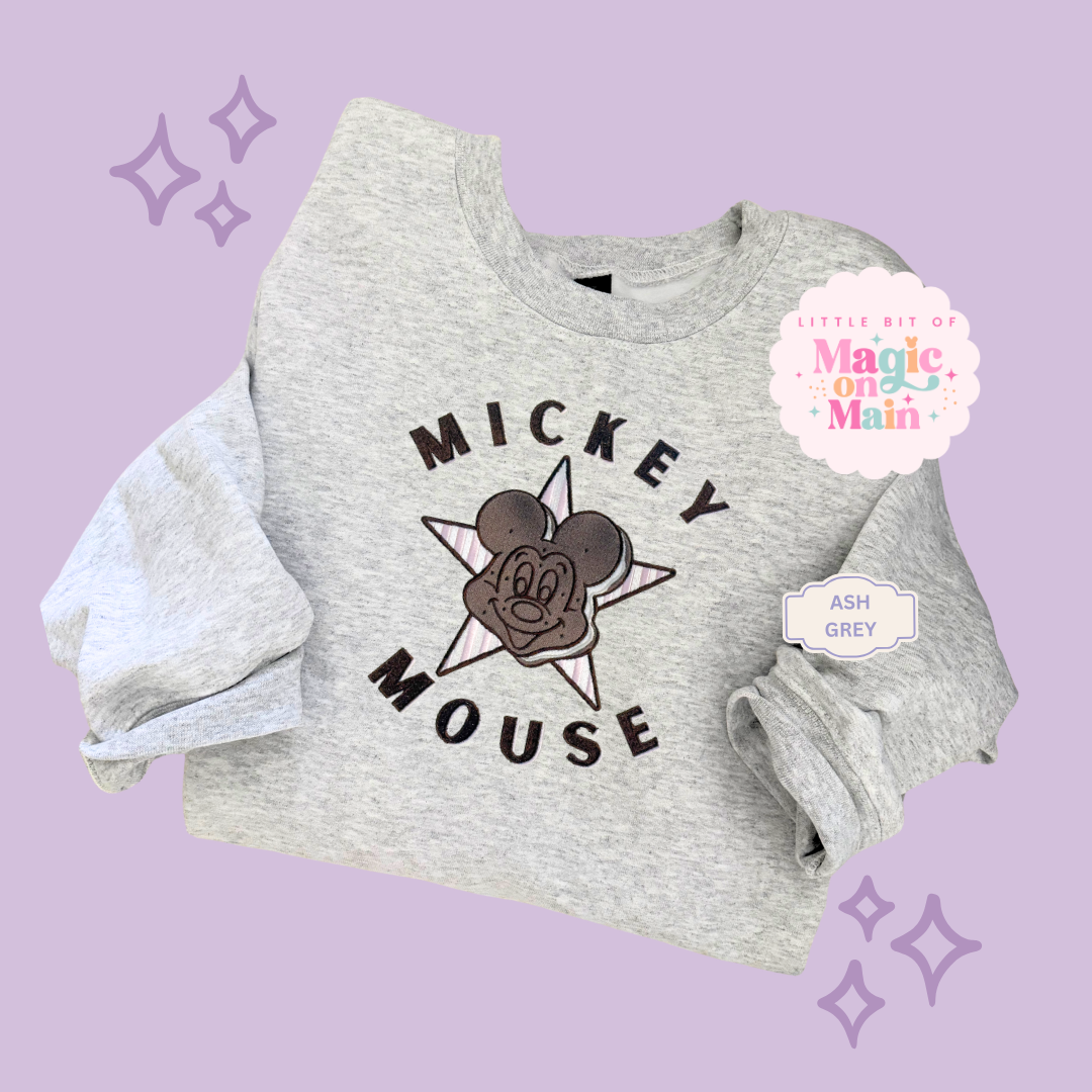 EMBROIDERED MCKY SNACKS - EXCLUSIVE TO MoM - ADULT SWEATSHIRT 10062