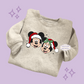PRINTED MICKEY & MINNIE CHRISTMAS - EXCLUSIVE TO MoM - TODDLER / YOUTH SWEATSHIRT
