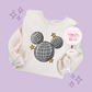 PRINTED MICKEY DISCO BALL - ADULT SWEATSHIRT