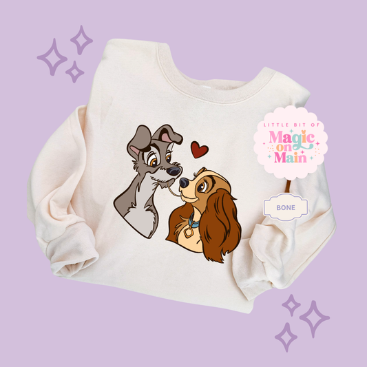 PRINTED DOGS - ADULT SWEATSHIRT 10017
