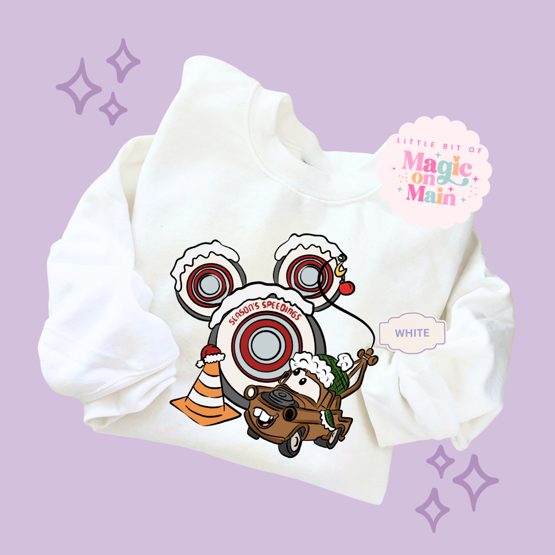 PRINTED SEASONS SPEEDINGS - ADULT SWEATSHIRT