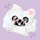 EMBROIDERED PINK LMQ HAT - EXCLUSIVE COLLAB - ADULT SWEATSHIRT