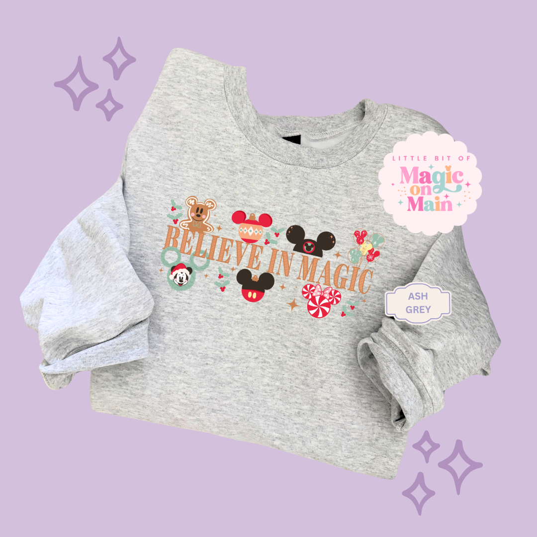 PRINTED BELIEVE IN MAGIC - EXCLUSIVE TO MoM - ADULT SWEATSHIRT