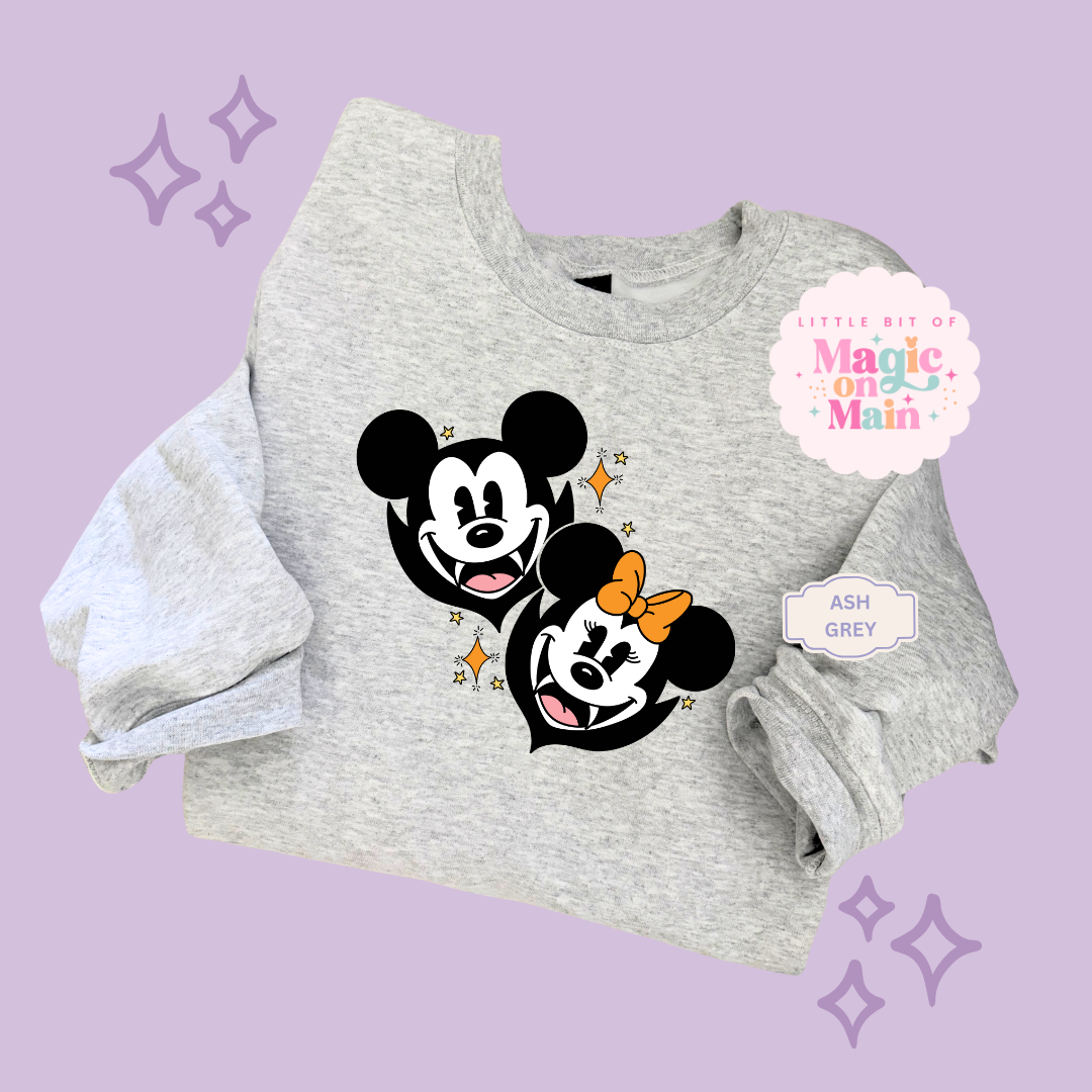 PRINTED MCKY VAMPIRE - EXCLUSIVE TO MoM - ADULT SWEATSHIRT 10058