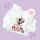 PRINTED MINNIE CHRISTMAS BALLERINA - ADULT SWEATSHIRT