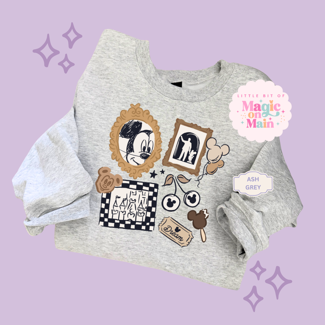 PRINTED NEUTRAL MCKY - ADULT SWEATSHIRT 10039