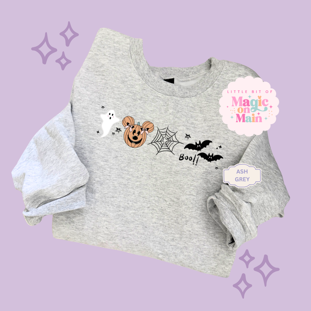 PRINTED BOO CREW - EXCLUSIVE TO MoM - ADULT SWEATSHIRT