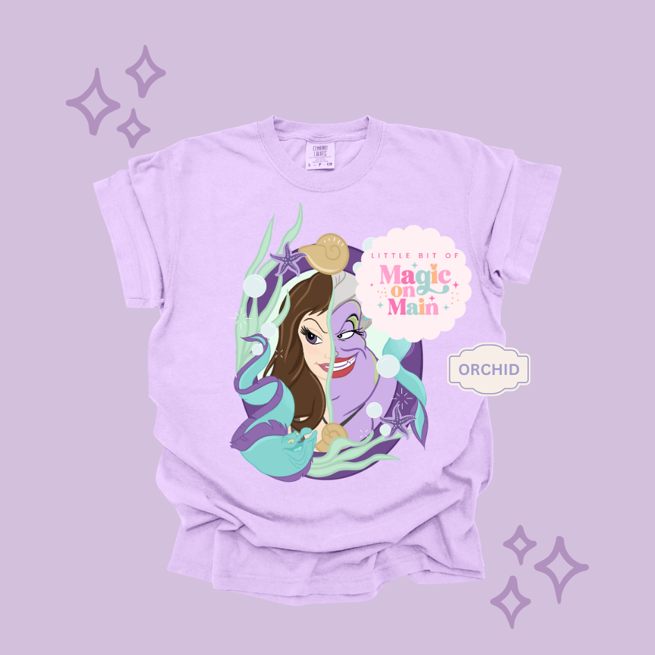 PRINTED VANESSA SEA WITCH - EXCLUSIVE TO MoM - ADULT T-SHIRT
