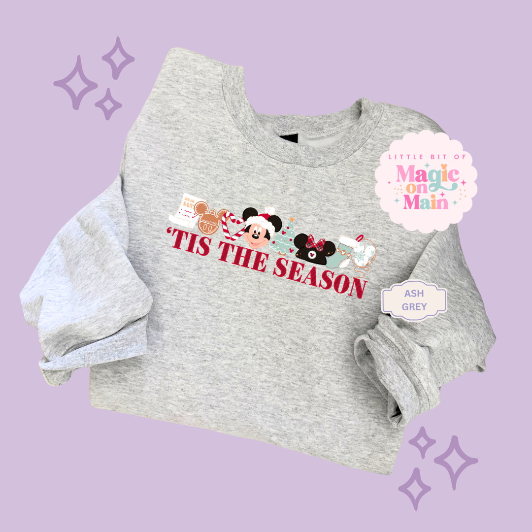 PRINTED TIS THE SEASON - EXCLUSIVE TO MoM - ADULT SWEATSHIRT