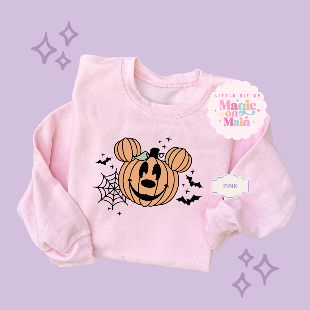 PRINTED MCKY PUMPKIN - EXCLUSIVE TO MoM - ADULT SWEATSHIRT 10057