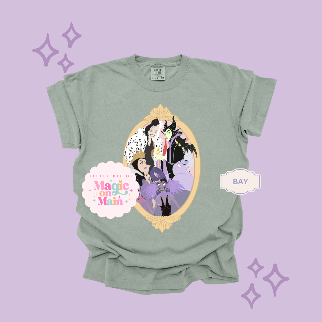 PRINTED VILLAINS COQUETTE - EXCLUSIVE TO MoM - ADULT T-SHIRT