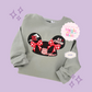 EMBROIDERED RED LMQ HAT - EXCLUSIVE COLLAB - ADULT SWEATSHIRT