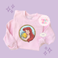 PRINTED MERMAID ROUND LOCKET - EXCLUSIVE TO MoM - ADULT SWEATSHIRT 10056