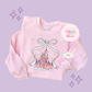 EMBROIDERED CASTLE - ADULT SWEATSHIRT