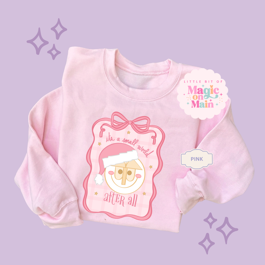 PRINTED SML WORLD COQUETTE - EXCLUSIVE TO MoM - ADULT SWEATSHIRT