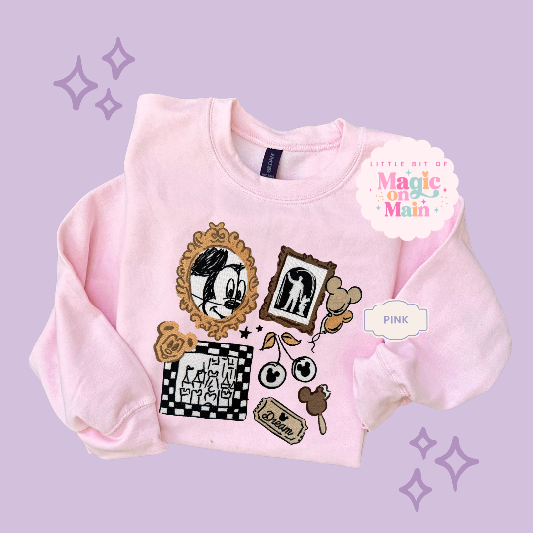 EMBROIDERED NEUTRAL MCKY - ADULT SWEATSHIRT 10039