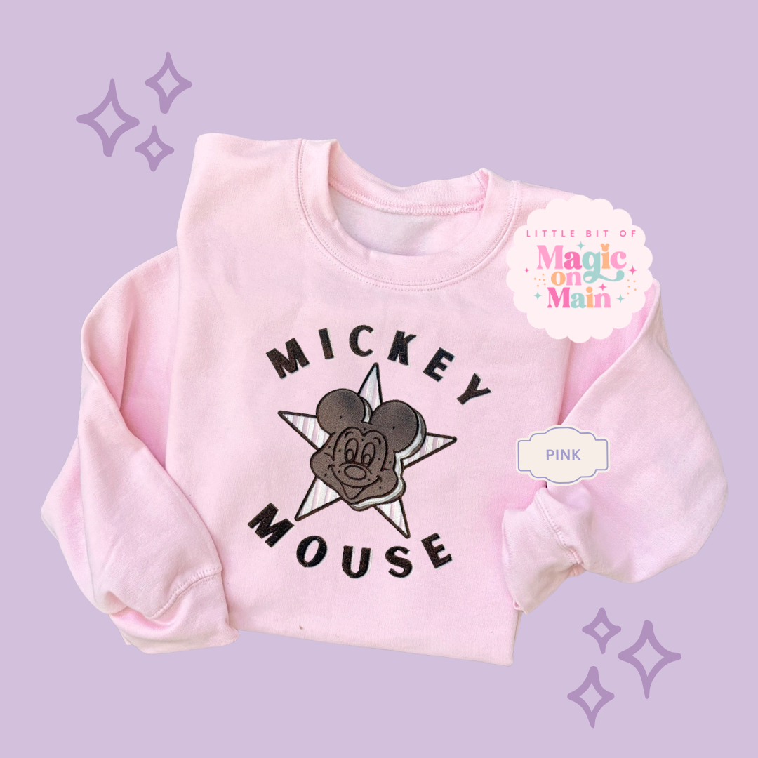 EMBROIDERED MCKY SNACKS - EXCLUSIVE TO MoM - ADULT SWEATSHIRT 10062