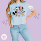 PRINTED MICKEY AND FRIENDS - WOMENS BOXY T-SHIRT