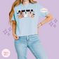 PRINTED 3 MICKEY GHOSTS - WOMENS BOXY T-SHIRT