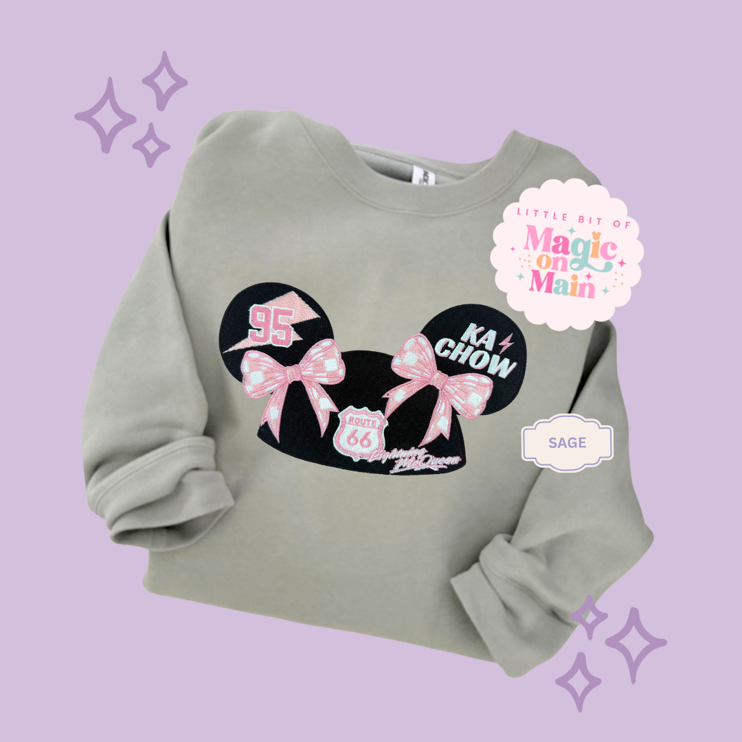 EMBROIDERED PINK LMQ HAT - EXCLUSIVE COLLAB - ADULT SWEATSHIRT