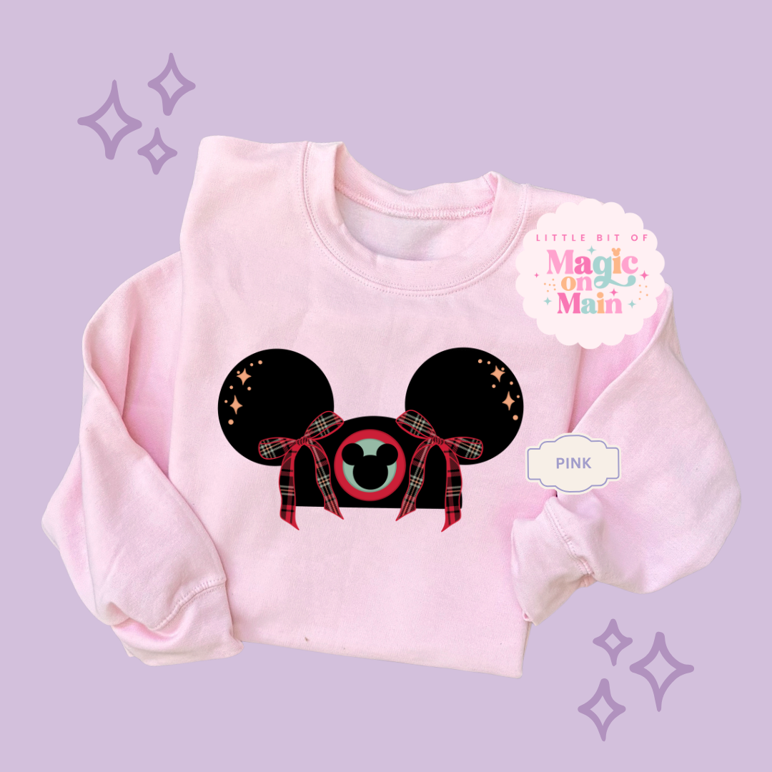 PRINTED HOLIDAY HAT- EXCLUSIVE TO MoM - ADULT SWEATSHIRT