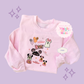 EMBROIDERED GHOULY HALLOWEEN - EXCLUSIVE TO MoM - ADULT SWEATSHIRT 10059