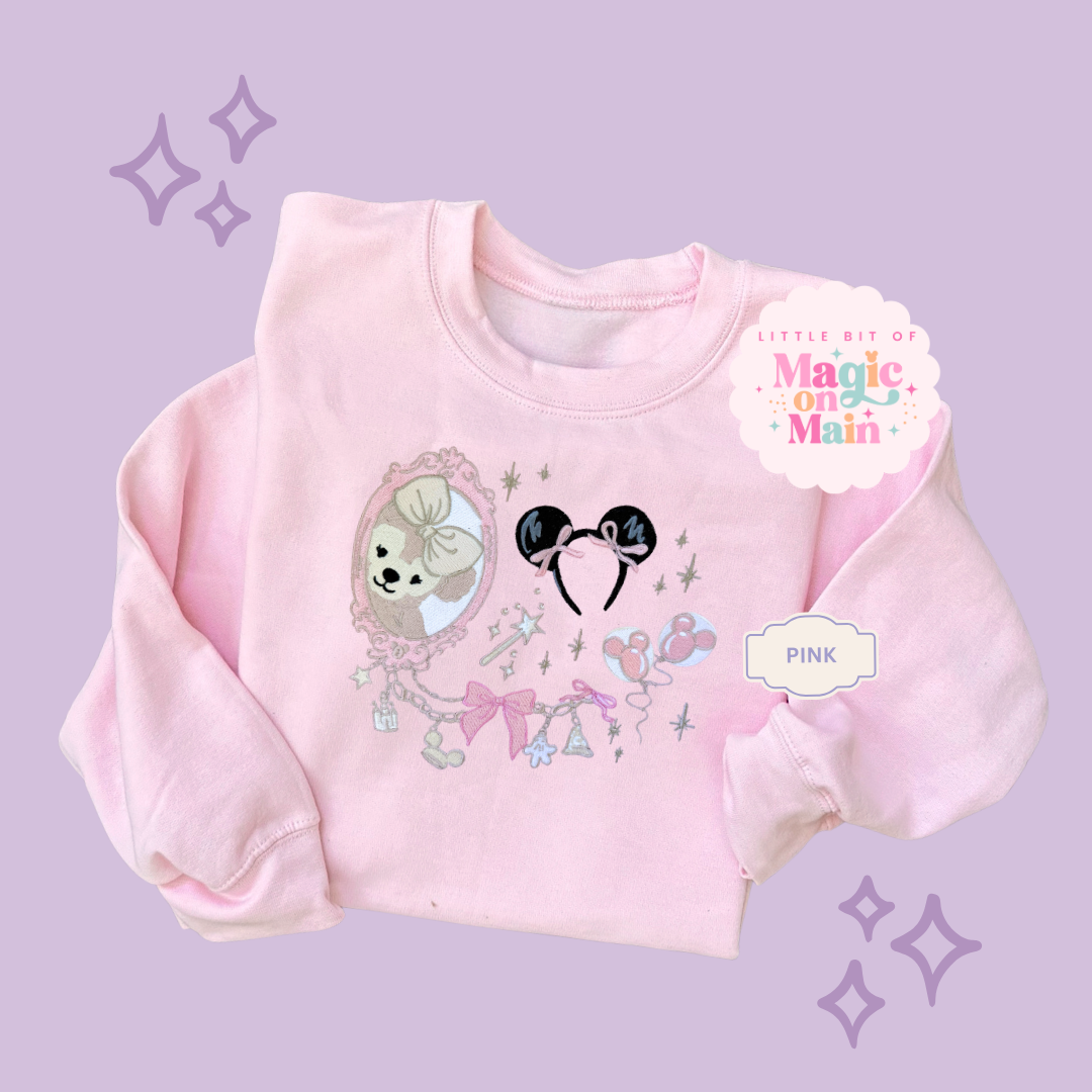 EMBROIDERED PARK GIRLIE - ADULT SWEATSHIRT 10052