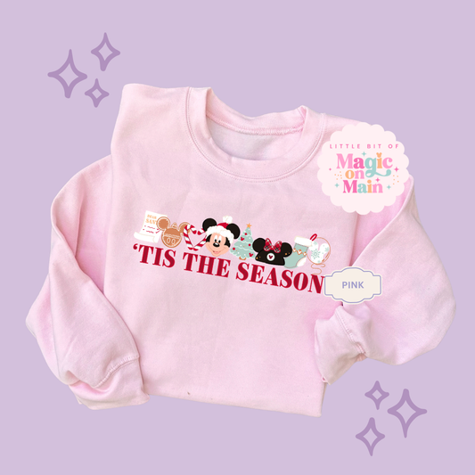 PRINTED TIS THE SEASON - EXCLUSIVE TO MoM - ADULT SWEATSHIRT