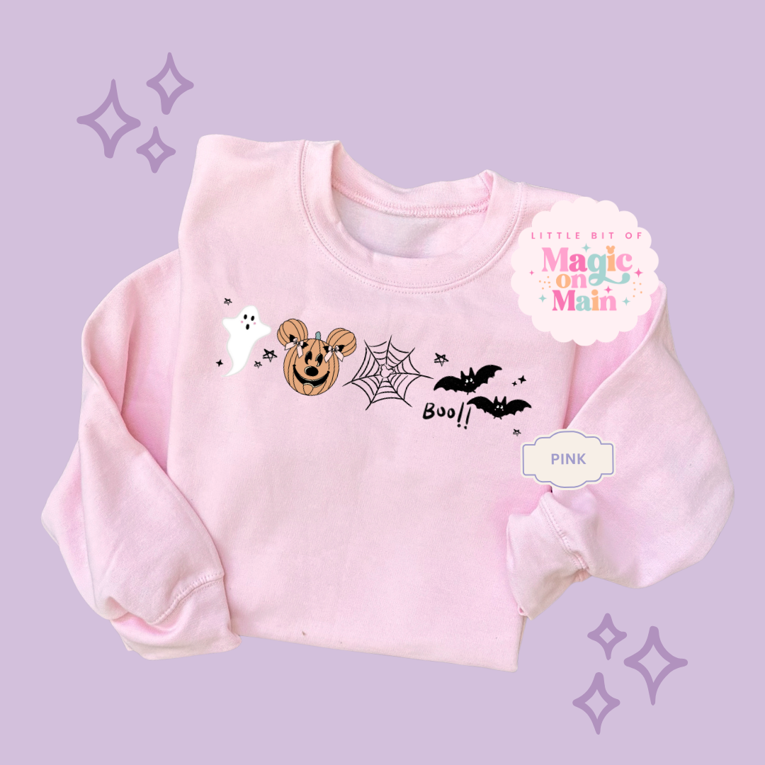 PRINTED BOO CREW - EXCLUSIVE TO MoM - ADULT SWEATSHIRT