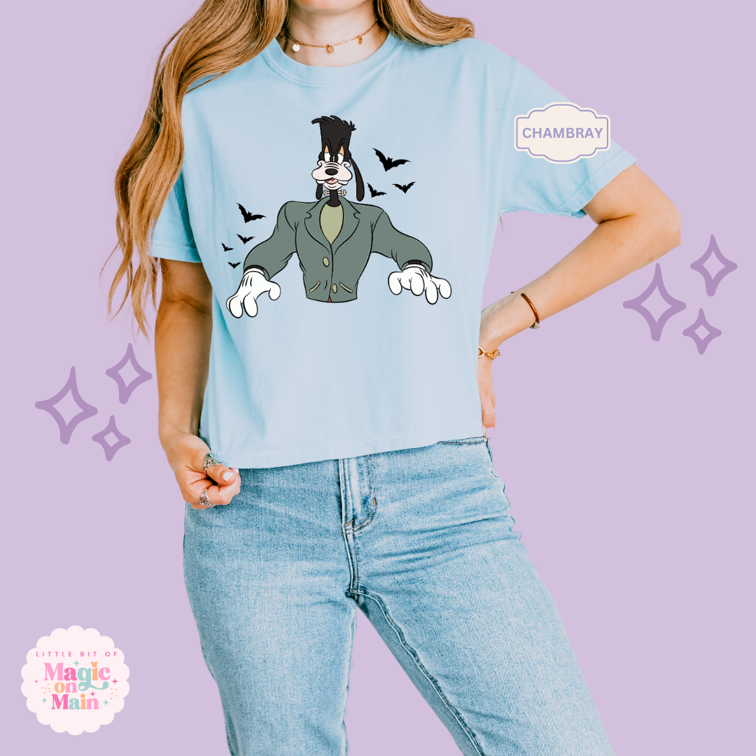PRINTED HALLOWEEN GOOFY - EXCLUSIVE TO MoM  - WOMENS BOXY T-SHIRT