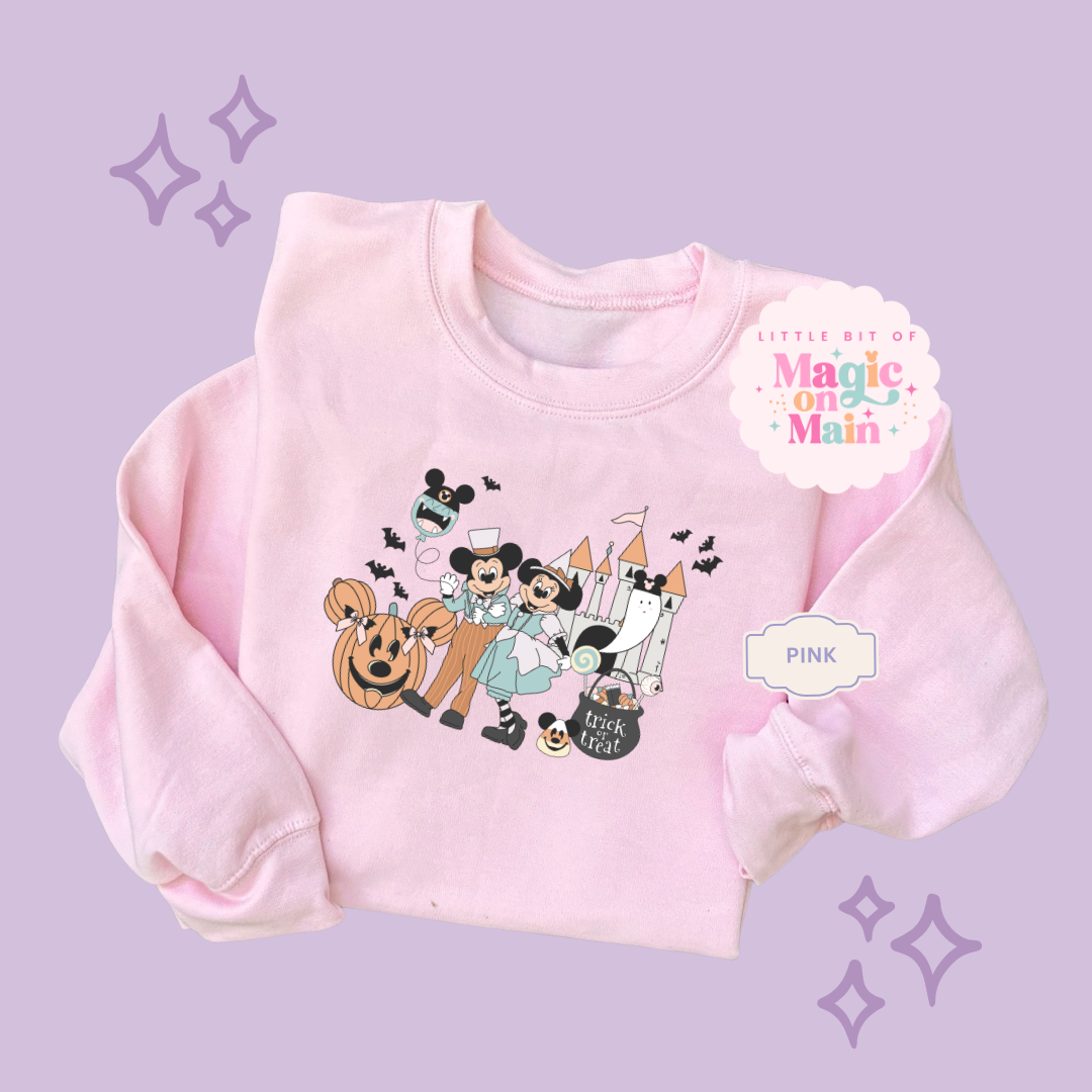 PRINTED MAIN ST HALLOWEEN - ADULT SWEATSHIRT