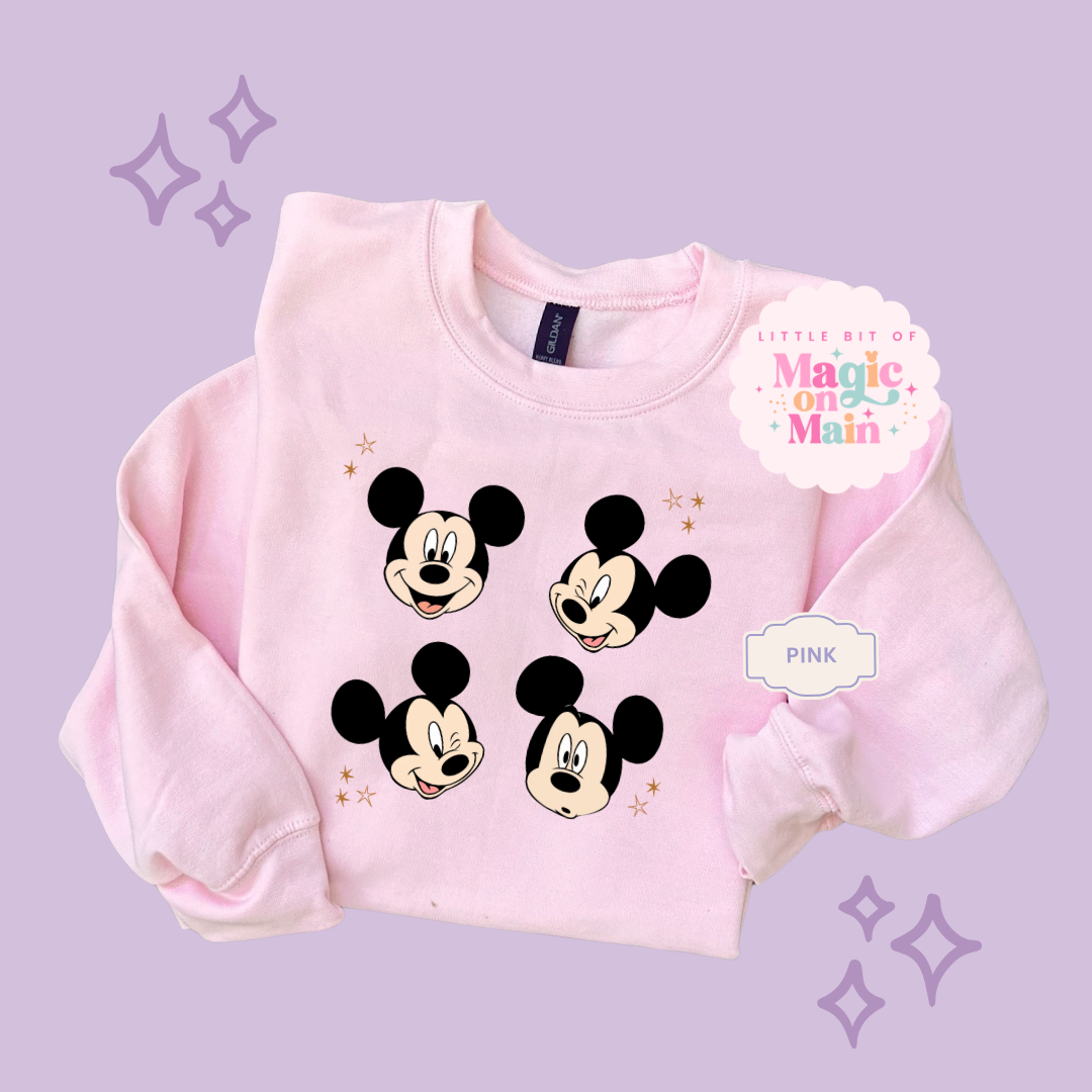 PRINTED MCKY STARS - EXCLUSIVE TO MoM - ADULT SWEATSHIRT 10037